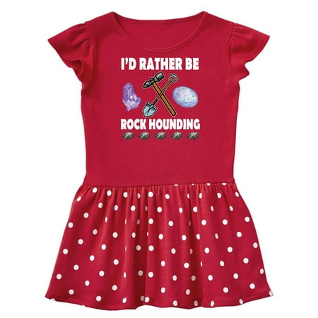 

Inktastic Rock Hounding Rock Collector Gift Baby Girl Dress