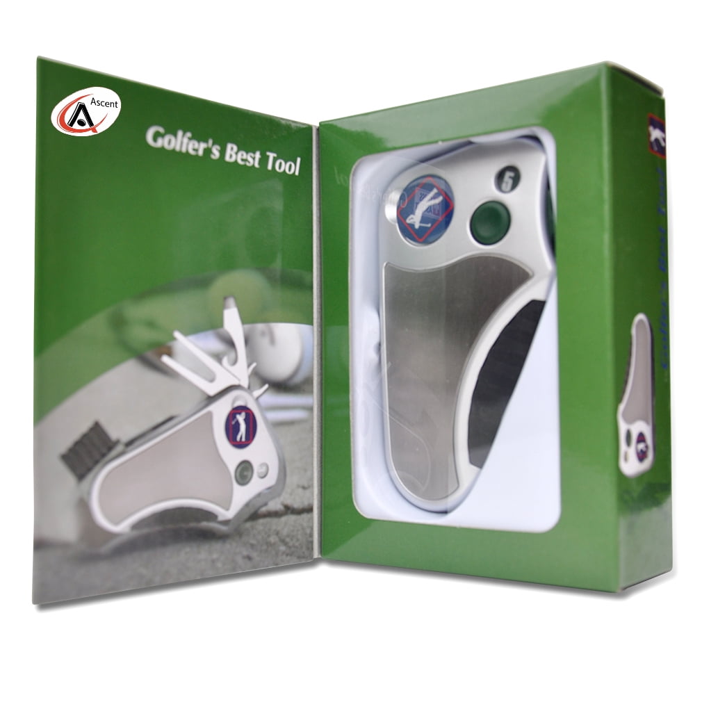 Swiss Ascent Golfer's Best Tool Golf Multitool All-IN-ONE, 4.16 oz