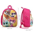 thumbnail image 2 of Super Kitties Small Backpack Lightweight & Durable School Bag Large Capacity Printed Rucksack Schoolbag, 2 of 6