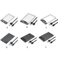 thumbnail image 4 of Seitruly Carcasa HDD USB3.0 Tipo-C SSD Carcasa mecánica externa de estado sólido SATA a USB 6Gbps Dispositivo móvil de alta velocidad Type7 NO7, 4 of 6