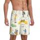 thumbnail image 2 of Balery Golf Icons And Golfer Pantalones cortos de pijama de punto de algodón para hombre con cinturilla y bolsillos-XX-Large, 2 of 6