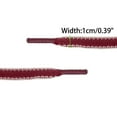 thumbnail image 4 of INSPIRE CHIC Lacet Plat en Toile à Rayures Unisexes pour Espadrilles Rouge Blanc 90cm/35.43 Pieds, 4 of 6