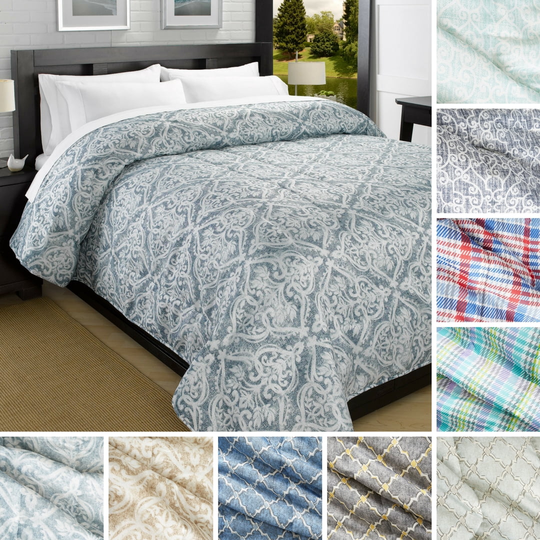 printed down comforter