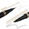 thumbnail image 2 of Bolígrafo de cejas LAVONE 2 en 1, impermeable con microblading de 4 puntas, color gris, 2 of 7