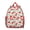 Red-1, variant on Colorful Symmetrical Plaid Stripes Breathable Padded Adjustable Daypack
