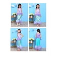 thumbnail image 6 of Little Girls Princess Mermaid Costume for Girls Dress Up with Accessory for Christmas Birthday Party Supplies, 6 of 6
