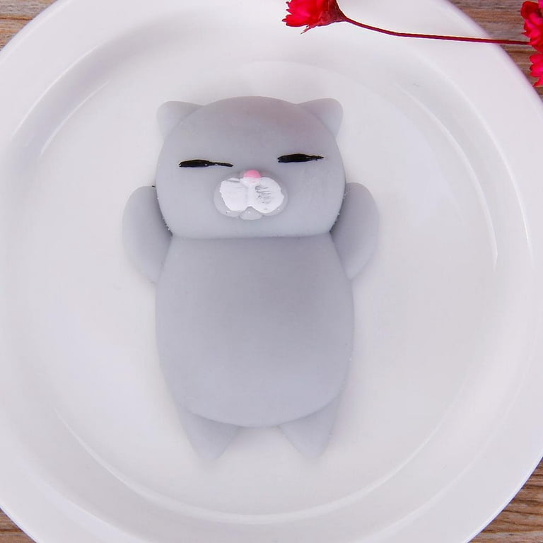 Mochi Squishy White Seal Healing Toy Kawaii Squeeze Abreact Fun