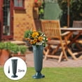 thumbnail image 4 of 2 Pack Cemetery Vases with s Detachable W/ Stake and Base Cemetery, 4 of 10