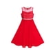 thumbnail image 1 of Vestido de Niña con Pedrería de Gasa, Baile, Baile, Vestido Maxi, 7 Años, 1 of 7
