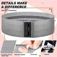 thumbnail image 3 of Resistance Band Set, 3 Pack Fabric Fitness Bands, Non-Slip Fitness Bands, Sports Stretch Bands - Premium Fabric Fitness Bands for Fitness, Pilates, St, 3 of 5