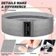 thumbnail image 3 of Resistance Band Set, 3 Pack Fabric Fitness Bands, Non-Slip Fitness Bands, Sports Stretch Bands - Premium Fabric Fitness Bands for Fitness, Pilates, St, 3 of 5