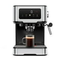 thumbnail image 4 of Machine à espresso Chefman CraftBrew avec buse vapeur et commandes tactiles - Acier inoxydable, 4 of 5