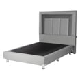 thumbnail image 3 of Box Base Cama Queen Size + Cabecera Bora Gris Dicasa, 3 of 8