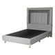 thumbnail image 3 of Box Base Cama Individual + Cabecera Bora Gris Dicasa Quantum, 3 of 8
