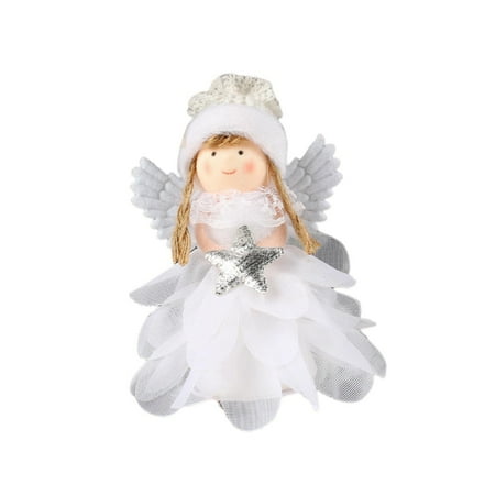 

YIFU Chritsmas Pendant Angel Girl Doll Adorable Multipurpose Hanging Christmas Tree Decoration for Party