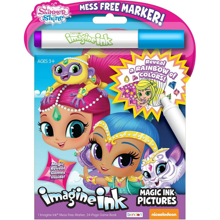 Bendon Disney Fancy Nancy Imagine Ink Game Book With Mess Free