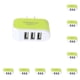 thumbnail image 1 of Inteprter USB Universal de 3 puertos para teléfono móvil, de enchufe europeo/estadounidense, adaptador de de pared Type1 NO1, 1 of 6
