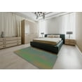 thumbnail image 5 of Ahgly Company Machine Washable Indoor Rectangle Transitional Green Area Rugs, 8' x 10', 5 of 7