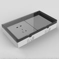 thumbnail image 6 of LIOOBO Thin Waterproof Plug Protector Wall Socket Cover Black Plastic 1Pcs, 6 of 6