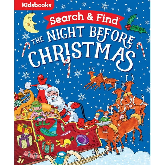 Search & Find: The Night Before Christmas, (Hardcover)