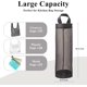 thumbnail image 4 of Dispensador de bolsas de plástico portátil dispensador de bolsas de compras malla colgante dispensador de almacenamiento para bolsas negro 2 unidades, 4 of 8