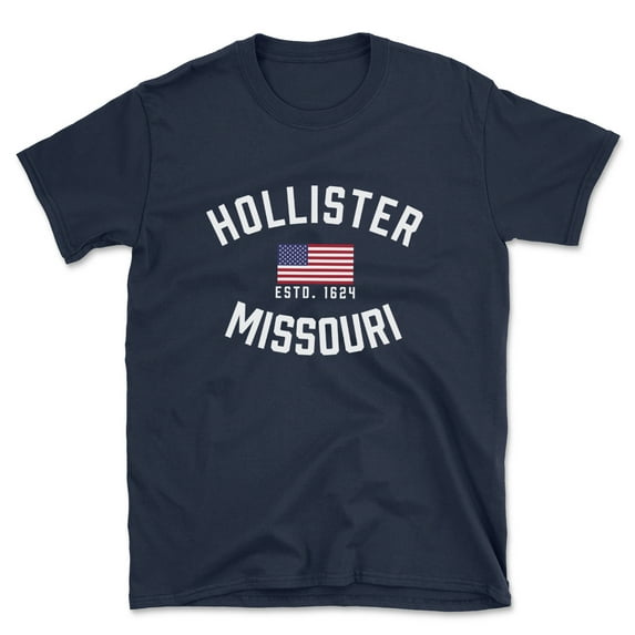 Hollister Missouri Patriot Men's Cotton T-Shirt
