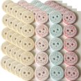 thumbnail image 1 of (Paquete de 100) Botones para cárdigans de bebé Decoraciones de amapolas Botones para cárdigans de bebé Botones de tejido para cárdigans de bebé Botones de bebé para cárdigans Botones de plástico Bot, 1 of 5