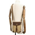 thumbnail image 5 of Mens Canvas Shoulder Bag Small Crossbody Retro Messenger Bag Satchel, 5 of 9
