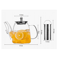 thumbnail image 2 of Tetera Xtellar Para Te Y Cafe  De Cristal Con Filtro Infusor, 2 of 4
