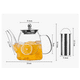 thumbnail image 2 of Tetera Xtellar Para Te Y Cafe  De Cristal Con Filtro Infusor, 2 of 4