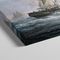 thumbnail image 4 of Canvas Gallery Wrap - Action Between U.S. Sloop-of-War "Wasp" and H.M. Brig-of-War "Frolic", 1812, 4 of 4
