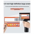 thumbnail image 3 of Handheld Inkjet Printer 12.7MM 27 Language Date Number Logo Expiry Date Printing on Plastic Carton,1 * Handheld Inkjet Printer(printer no cartridge), 3 of 7