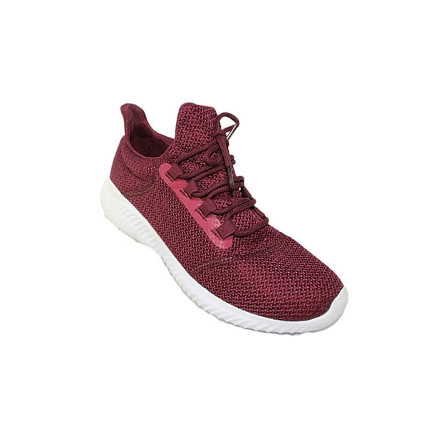 TENIS SPORT LEON DAMA MUJER VINO TEXTIL 3000 LEON 3000p