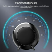 Mini Portable Bluetooth Speaker Wireless Speaker Portable Metal Bluetooth Speaker Gift with Charging Cable