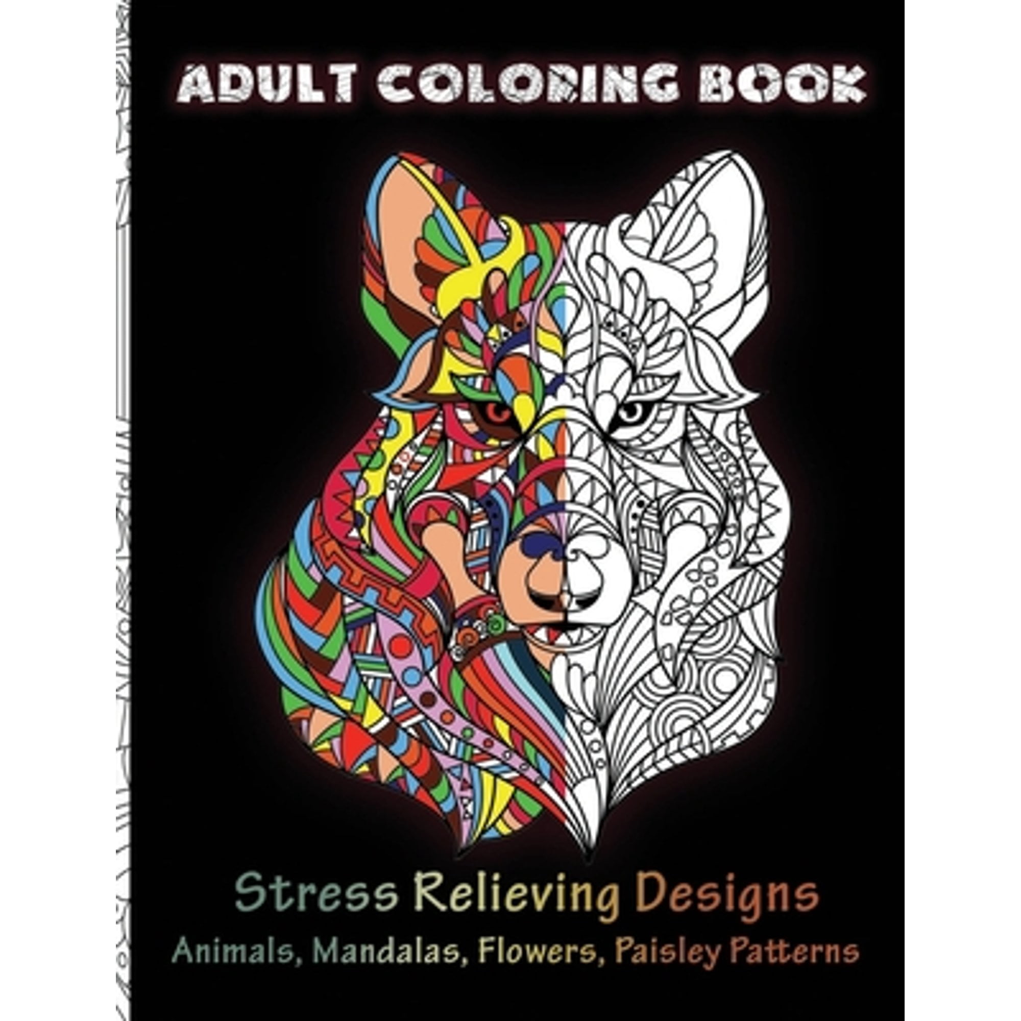 Coloring Books For Adults Relaxation Stress Relief Coloring Pages For ...