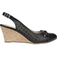 thumbnail image 2 of Women's Rialto Casby Slingback Sandal Black Smooth Polyurethane 6.5 M, 2 of 6