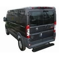 thumbnail image 1 of TrailFX Van Access Step FBV01B TFX Rear Step Bars; Mounts Under Rear Bumper; Solid Surface With Non-Slip Tread; 60 Inch Width X 6-1/2 Inch Depth; Black; Mild Steel; With Welded End Caps, 1 of 3
