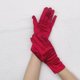 thumbnail image 1 of Zhuge Guantes cortos de satén para mujer, guantes para niños y adultos, guantes para bodas, fiestas, guantes hasta la muñeca, guantes para vestido, guantes de ópera, rojo oscuro, 1 of 4