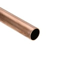 thumbnail image 3 of Uxcell Copper Round Tube, Seamless Straight Tubing 11mm x 0.5mm x 200mm, 3 of 5