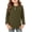 Army Green, variant on Girls Boys Long-Sleeve Ribbed Knit Base Layer Top Soft Comfortable Round-Neck T-Shirt for Spring/Fall Beige Size 2T