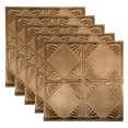 thumbnail image 1 of Great Lakes Tin Erie Champagne 2ft x 2ft Nail Up Ceiling Tiles (5 Pack), 1 of 6