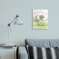thumbnail image 2 of Stupell Industries Let Good Times Roll Phrase Blue Floral Bike Wall Plaque, 13 x 19, Design by Melissa Hyatt LLC, 2 of 6