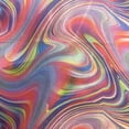 thumbnail image 4 of Volcano Abstract Rainbow Stretch Poly Spandex Digital Print Fabric | Spandex Palace, 4 of 8
