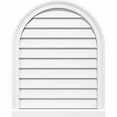 thumbnail image 2 of Ekena Millwork GVPRT40X3603SF Support de Surface Rond en PVC avec Évent Gable, Blanc Imprimé d'Usine, 2 of 4