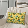 thumbnail image 5 of Naloa Roosters And Sunflowers Pillowcase, Throw Pillowcase, Wrinkle-Free, Stain-Resistant with Hidden Zipper for Bedroom Sofa-14"x20", 5 of 6