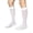 White, variant on Spencer Mens Silk Work Socks 2 Pack, Breathable Ultra Thin Nylon Dress Socks Over the Calf for Causal Business, Black