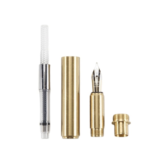 Kit de Bolígrafo para Torneado Madera con Recambio. Suministros Cobre Hacer Bricolaje en el Aula, Regalos Profesores y Estudiantes.
