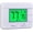 Green, variant on Upgraded Digital Non-Programmable Thermostat for Home 1 Heat/1 Cool Single Stage System, with Temperature & Humidity Monitor and Large Blue LCD Display