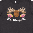 thumbnail image 4 of Inktastic Na-Moose-Te Cute Moose Greeting Youth T-Shirt, 4 of 5