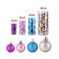 thumbnail image 4 of 24pcs 3/4/6cm Christmas Decorations Balls Multicolor Xmas Tree Balls Large Christmas Baubles Ornament Ball Party Home Garden Dec, 4 of 5